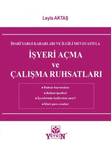 İşyeri Açma ve Çalışma Ruhsatları