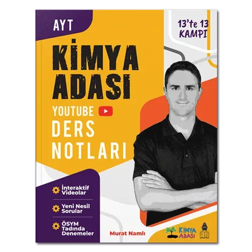 Kimya Adası AYT Kimya YouTube Ders Notları