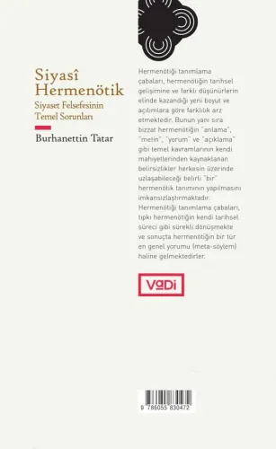 Siyasi Hermenötik Siyasi Hermenötik