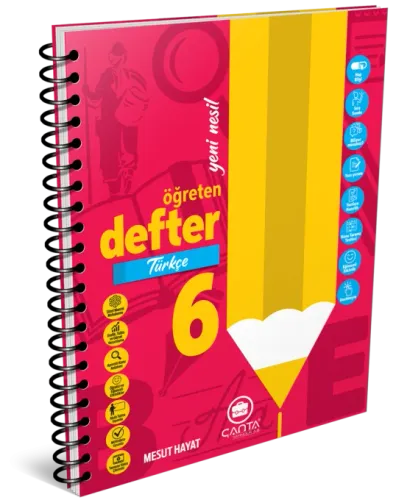 Çanta - 6.Sınıf Defter Öğreten Türkçe (E2023)