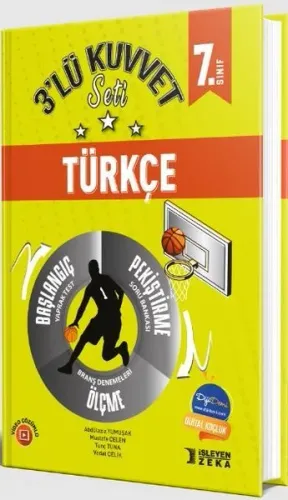 KELEPİR İşleyen Zeka Yayınları 7. Sınıf Türkçe 3'lü Kuvvet Serisi Seti