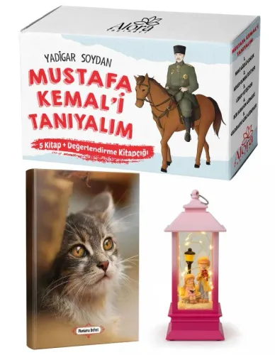 Mustafa Kemali Tanıyalım 5 Kitap - Minik Kedi Planlama Defteri ve Melo