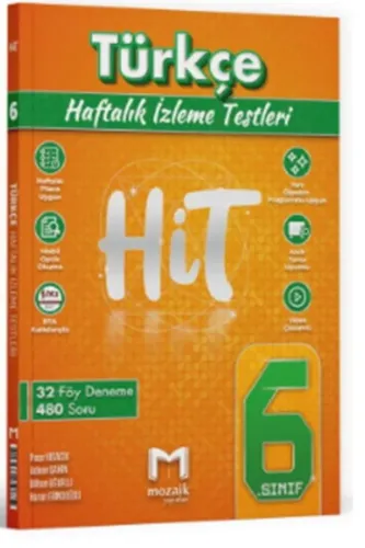 MOZAİK 6.Sınıf TÜRKÇE HİT 32 DENEME