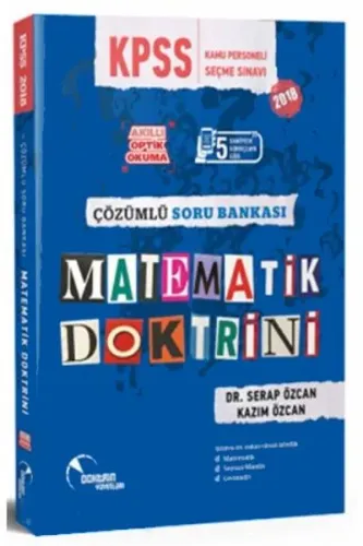 Doktrin KPSS Matematik Doktrini Çözümlü Soru Bankası 2018