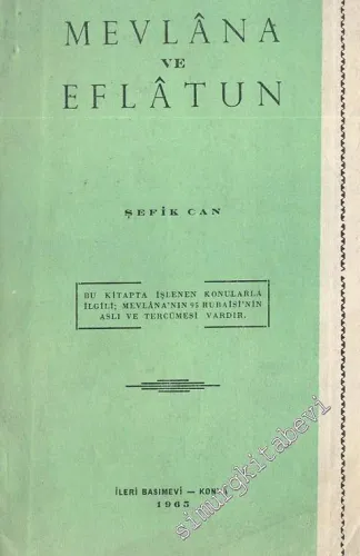 Mevlana ve Eflatun -
