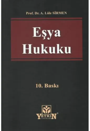 Eşya Hukuku