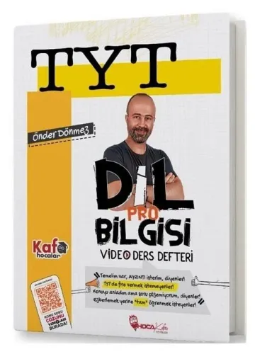 Hoca Kafası Yayınları TYT Dil Bilgisi Pro Video Ders Defteri