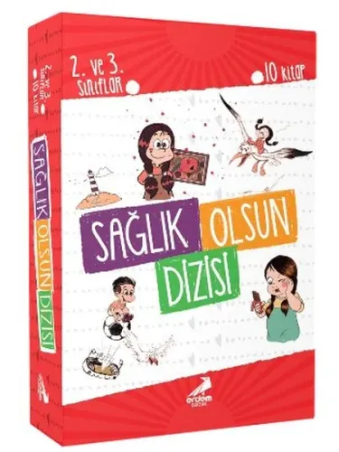 Sağlık Olsun Dizisi Kutulu (10 Kitap); (8-10 Yaş)