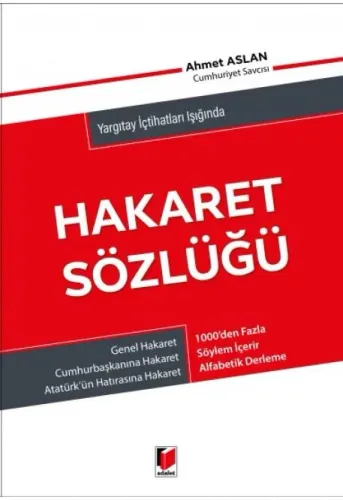 Hakaret Sözlüğü