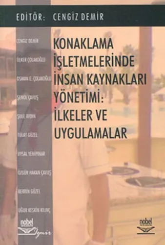 Konaklama İşletmelerinde İnsan Kaynakları Yönetimi İlkeler ve Uygulamalar