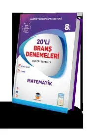 ZEKAKÜPÜ 8. SINIF  MATEMATİK 20'Lİ BRANŞ DENEMESİ