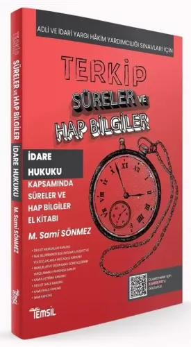 TERKİP İdare Hukuku Süreler ve Hap Bilgiler El Kitabı