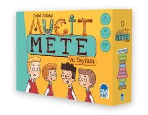 Mucit Mete Ve Tayfası - 3. Sınıf Hikaye Seti  (10 Kitap)