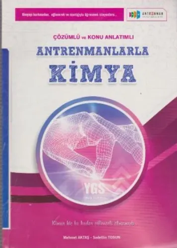 YGS Antrenmanlarla Kimya Çözümlü ve Konu Anlatımlı
