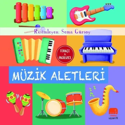 Müzik Aletleri Türkçe İngilizce Serisi