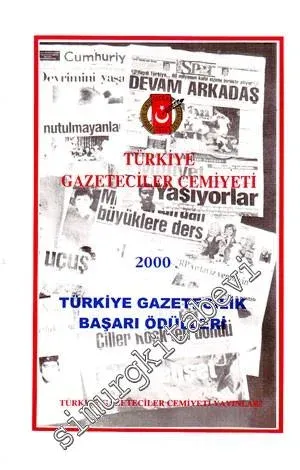 Türkiye Gazeteciler Cemiyeti 2000 Türkiye Gazetecilik Başarı Ödülleri -
