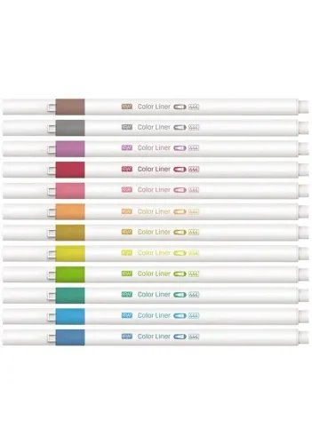 KRAF COLOR LINER KALEM 0.5 MM 444 12 Lİ