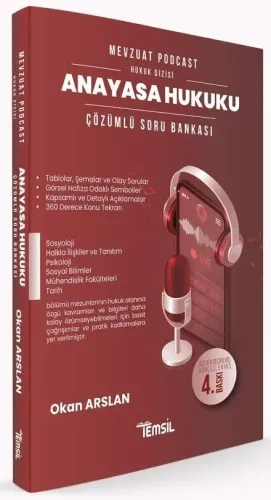 Anayasa Hukuku Mevzuat Podcast Soru Bankası Çözümlü