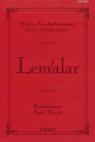 Lem'alar (Çanta Boy); Risale-i Nur Külliyatından Lügatlı, Kaynaklı, İndeksli