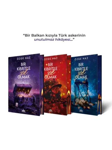 SET - BİR KİBRİTLE YOK OLMAK (3 KİTAP) - YAN BOYAMALI
