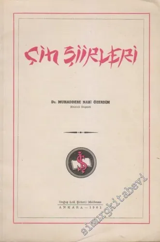 Çin Şiirleri -        1961
