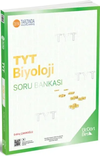 Üçdörtbeş TYT Biyoloji Soru Bankası