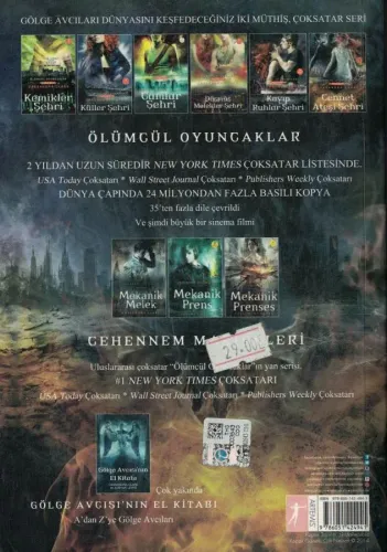 Cennet Ateşi Şehri / Ölümcül Oyuncaklar 6. Kitap Cassandra Clare Artem