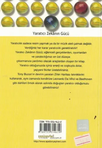 Yaratıcı Zekanın Gücü Tony Buzan Epsilon Yayıncılık