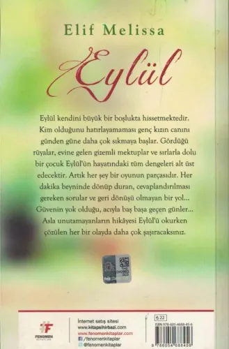 Eylül Elif Melissa Fenomen Kitaplar %60 indirimli