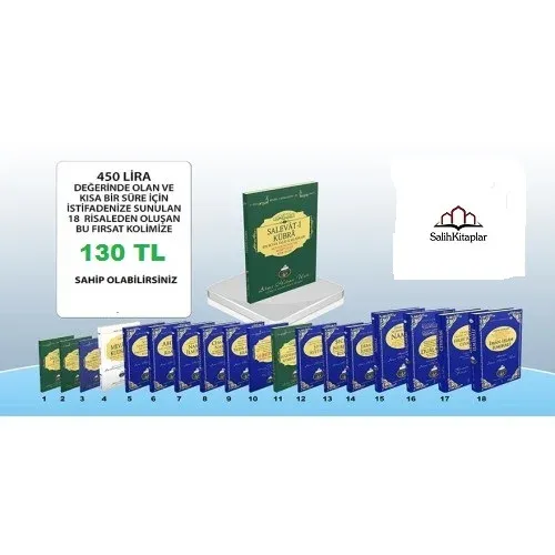 Namaz Seti 18 kitap - Kampanya Özel Hediyelerle