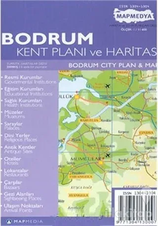 Bodrum Kent Planı ve Haritası Bodrum City Plan & Map