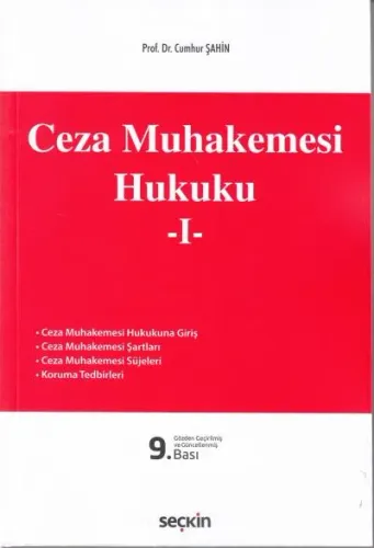 Ceza Muhakemesi Hukuku I