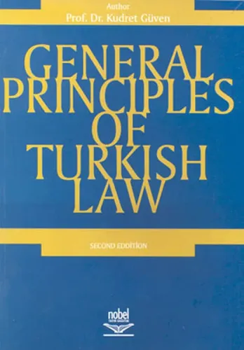 General Principles Of Turkish Law