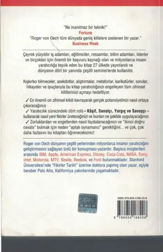 Beyninizi Kamçılayın Roger Von Oech Koridor Yayıncılık %49 indirimli
