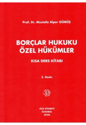 Borçlar Hukuku Özel Hükümler