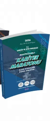 Rakipsiz Uzem 2026 Görevde Yükselme Gençlik ve Spor Bakanlığı Personeli Rakipsizlerle Kariyer Maratonu Alan Konuları Konu Anlatım Kitabı