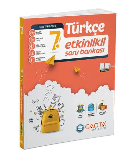 Çanta - 8.Sınıf Etkinlikli Kazanım Türkçe Soru Bankası