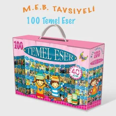 Tekiz 4. ve 5. Sınıflar İçin 100 Temel Eser 40 Kitap