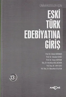 Eski Türk Edebiyatına Giriş
