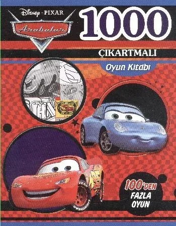 Arabalar-2: 1000 Çıkartmalı Oyun Kitabı