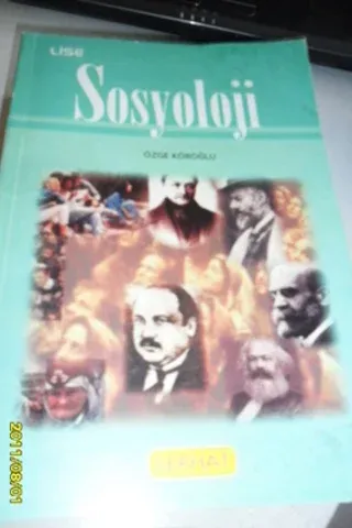 Lise Sosyoloji Ders Kitabı