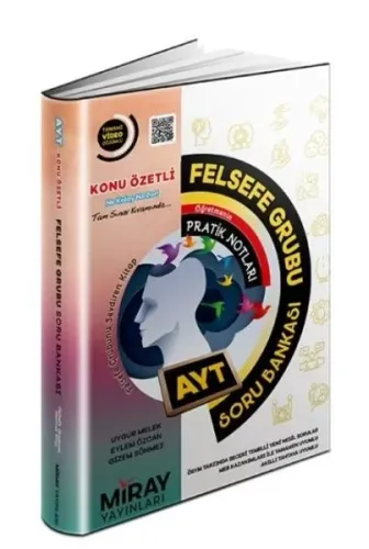 Miray Yayınları AYT Felsefe Grubu Konu Özetli Soru Bankası