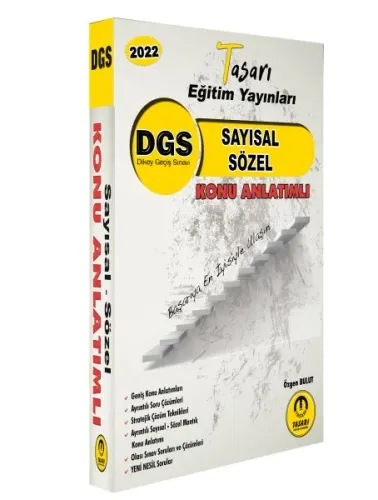 KELEPİR Tasarı Yayınları 2022 DGS Sayısal Sözel Konu Anlatımı