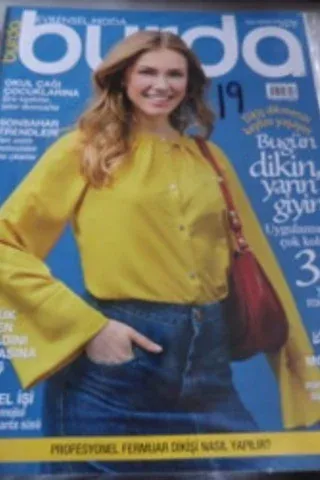 Burda Dergisi 2018 / 8 (Paftalı)