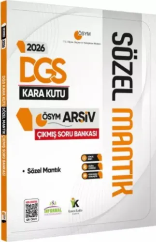 İnformal Yayınları 2026 DGS SÖZEL MANTIK Kara Kutu ÖSYM Çıkmış Soru Ha