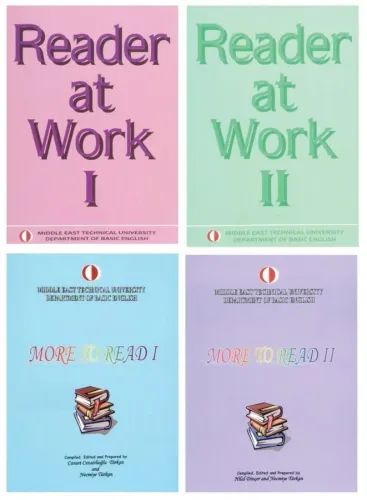ODTÜ Reader at Work 1-2 ve More To Read 1-2 Set 4 Kitap