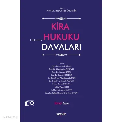 Kira Hukuku Davaları | Hayrunnisa Özdemir | Seçkin Yayıncılık