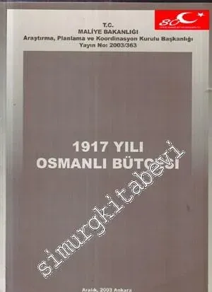 1917 Yılı Osmanlı Bütçesi -