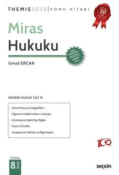Miras Hukuku Konu Kitabı