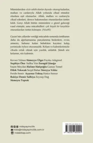 HANIMLARIN KALEMİNDEN KUDÜS
